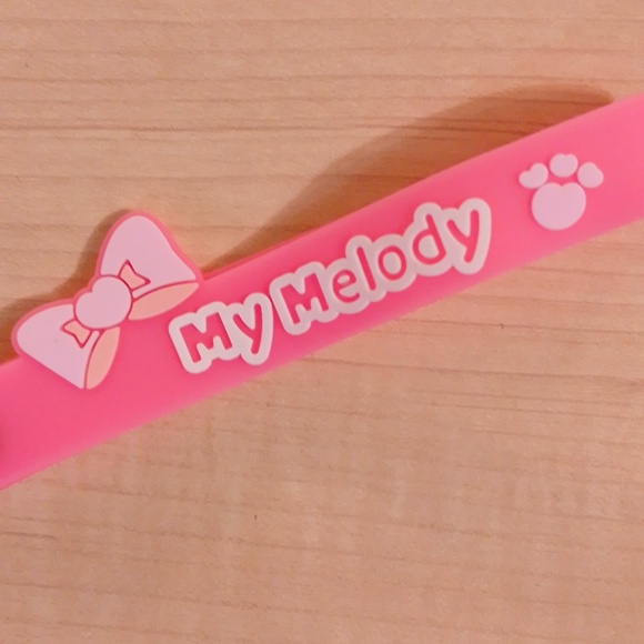 🆕 Sanrio My Melody Bear Suit Figurine Keychain Bag Clip - Picture 4 of 10